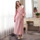 INS nightgown, women's winter, mid-length, thickened, hooded flannel bathrobe, cute coral fleece pajamas for students, autumn. INS nightgown, women's winter, mid-length, thickened, hooded flannel bathrobe, cute coral fleece pajamas for students, autumn.