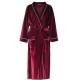 Thick, warm, loose flannel nightgown for men, simple, loose, plus-size, long coral fleece bathrobe for women, autumn and winter. Thick, warm, loose flannel nightgown for men, simple, loose, plus-size, long coral fleece bathrobe for women, autumn and winter.