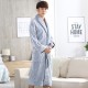 [2001 Refined] Autumn/Winter Thickened Long Nightgown for Women, Winter Flannel Couple's Bathrobe, Plus-Sized Men's Bathrobe
