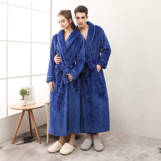 Four-Season Commuter Couples' Bathrobes for Women, Summer Long-Sleeved 2025 Loose Absorbent Bathrobes for Men, Extra-Long Hot Spring Swimming Bathrobes Four-Season Commuter Couples' Bathrobes for Women, Summer Long-Sleeved 2025 Loose Absorbent Bathrobes for Men, Extra-Long Hot Spring Swimming Bathrobes