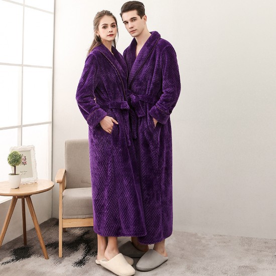 Four-Season Commuter Couples' Bathrobes for Women, Summer Long-Sleeved 2025 Loose Absorbent Bathrobes for Men, Extra-Long Hot Spring Swimming Bathrobes Four-Season Commuter Couples' Bathrobes for Women, Summer Long-Sleeved 2025 Loose Absorbent Bathrobes for Men, Extra-Long Hot Spring Swimming Bathrobes