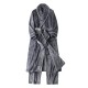 Autumn and winter coral fleece robes for men, plus-length thickened flannel bathrobes for women, with pants. Autumn and winter coral fleece robes for men, plus-length thickened flannel bathrobes for women, with pants.