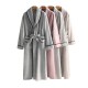 New absorbent nightgown for men, spring and autumn cool, thin couple's bathrobe, premium summer mid-length morning robe for women. New absorbent nightgown for men, spring and autumn cool, thin couple's bathrobe, premium summer mid-length morning robe for women.