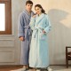 Autumn and Winter Thickened Comfortable Cotton Fleece Nightgown for Men Winter Plus Size Luxury Couple's Bathrobe for Women Extra Long Pajamas Autumn and Winter Thickened Comfortable Cotton Fleece Nightgown for Men Winter Plus Size Luxury Couple's Bathrobe for Women Extra Long Pajamas