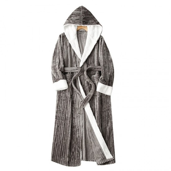 Women's Palm Leaf Print Belted Bathrobe, Men's Summer Thin Absorbent Quick-Drying Nightgown, Swimmable Bath Towel Women's Palm Leaf Print Belted Bathrobe, Men's Summer Thin Absorbent Quick-Drying Nightgown, Swimmable Bath Towel