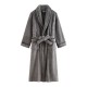 Premium, double-layered, thickened, Austrian grain fleece nightgown, new for women, winter (25 new styles), extra-long, stylish, short, warm, autumn bathrobe. Premium, double-layered, thickened, Austrian grain fleece nightgown, new for women, winter (25 new styles), extra-long, stylish, short, warm, autumn bathrobe.