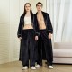 Autumn and winter coral fleece robes for men, plus-length thickened flannel bathrobes for women, with pants. Autumn and winter coral fleece robes for men, plus-length thickened flannel bathrobes for women, with pants.