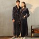 Extra-Long Nightgown for Men and Women, Autumn/Winter Plus-Sized Coral Fleece Pajamas for Men, Thickened Winter Couple's Flannel Pajamas for Men Extra-Long Nightgown for Men and Women, Autumn/Winter Plus-Sized Coral Fleece Pajamas for Men, Thickened Winter Couple's Flannel Pajamas for Men