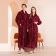 Double-sided thickened nightgowns, plus-size, autumn and winter styles, comfortable cotton fleece couple's plus-size bathrobes for men and women. Double-sided thickened nightgowns, plus-size, autumn and winter styles, comfortable cotton fleece couple's plus-size bathrobes for men and women.