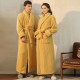 Autumn and Winter Thickened Comfortable Cotton Fleece Nightgown for Men Winter Plus Size Luxury Couple's Bathrobe for Women Extra Long Pajamas Autumn and Winter Thickened Comfortable Cotton Fleece Nightgown for Men Winter Plus Size Luxury Couple's Bathrobe for Women Extra Long Pajamas