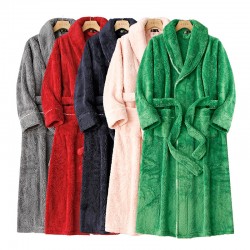2023 new double-sided thickened comfortable cotton velvet pajamas for men, plus-size home robes for autumn and winter couple's robes. 2023 new double-sided thickened comfortable cotton velvet pajamas for men, plus-size home robes for autumn and winter couple's robes.