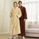 Women's nightdresses, thickened and long coral fleece pajamas for autumn and winter, women's winter flannel bathrobes, spring and autumn coral. Women's nightdresses, thickened and long coral fleece pajamas for autumn and winter, women's winter flannel bathrobes, spring and autumn coral.