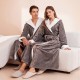 Women's Palm Leaf Print Belted Bathrobe, Men's Summer Thin Absorbent Quick-Drying Nightgown, Swimmable Bath Towel Women's Palm Leaf Print Belted Bathrobe, Men's Summer Thin Absorbent Quick-Drying Nightgown, Swimmable Bath Towel