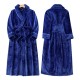 Double-sided thickened nightgowns, plus-size, autumn and winter styles, comfortable cotton fleece couple's plus-size bathrobes for men and women. Double-sided thickened nightgowns, plus-size, autumn and winter styles, comfortable cotton fleece couple's plus-size bathrobes for men and women.