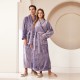 Autumn/Winter Comfortable Cotton Fleece Nightgown for Women, Thickened Coral Fleece Pajamas, Plus-Sized Bathrobe with Ankle Length Autumn/Winter Comfortable Cotton Fleece Nightgown for Women, Thickened Coral Fleece Pajamas, Plus-Sized Bathrobe with Ankle Length
