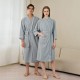 Hotel bathrobe for women, spring and summer thin absorbent quick-drying robe for men, mid-length plus-size hot spring swimming and sauna towels Hotel bathrobe for women, spring and summer thin absorbent quick-drying robe for men, mid-length plus-size hot spring swimming and sauna towels
