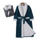 Men's nightgown for overweight couples, plus-size, long flannel bathrobe for women, autumn and winter. Men's nightgown for overweight couples, plus-size, long flannel bathrobe for women, autumn and winter.